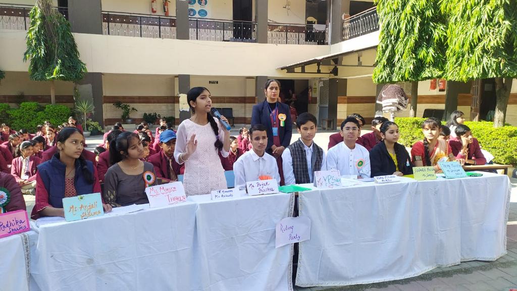 छोटी उम्र बड़े इरादे..... बाल संसद का आयोजन- डी ए वी पब्लिक स्कूल अम्बोटा