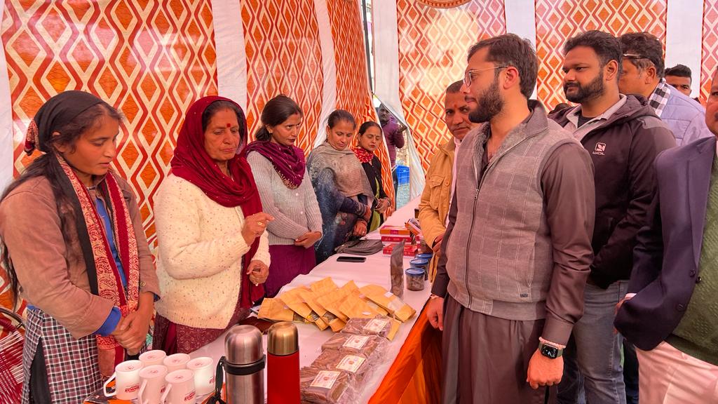 प्राकतिक खेती योजना के तहत कृषि केम्प का आयोजन  ऑर्गेनिक फार्मिंग और मोटे अनाज को बढ़ावा देने आह्वान 