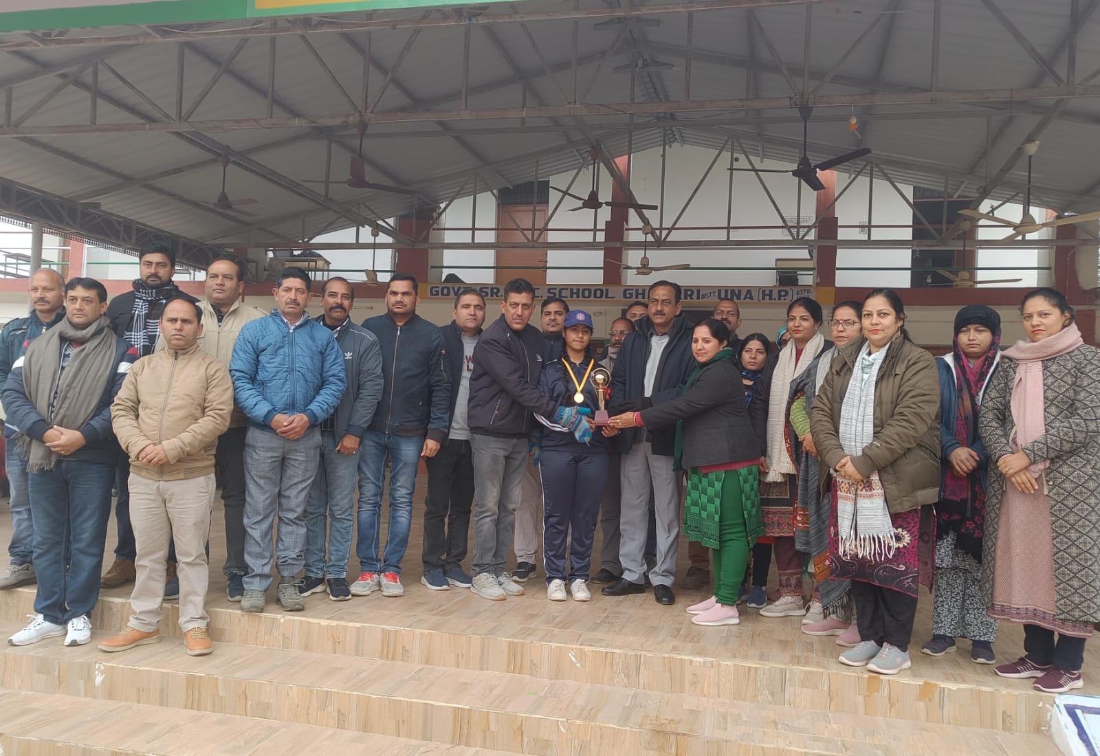जीएसएसएस घनारी की आरजू शर्मा गणतंत्र दिवस परेड के लिए चयनित