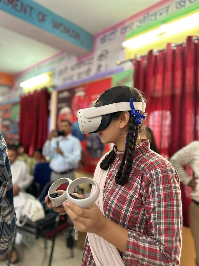 गगरेट के स्कूल दिखेंगे अब ओ टी टी प्लेटफॉर्म पर  भारत का पहला  शिक्षा वेब 3 मेटावर्स इवेंट